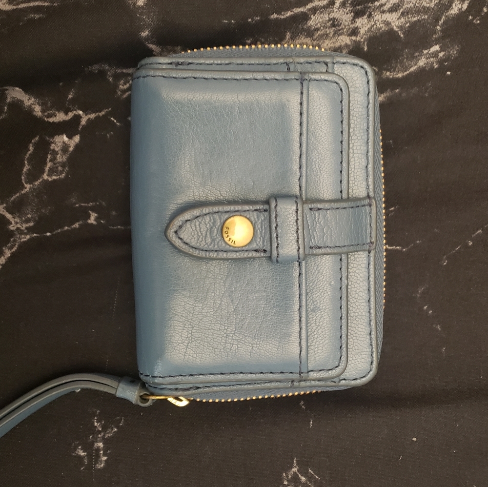 Fossil Powder Blue Wallet